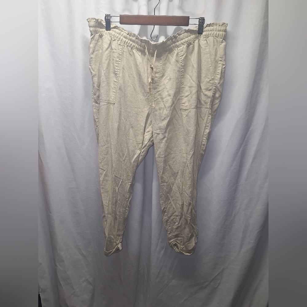 Old navy XL 55% linen pants